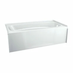 Delta B10513-6030R-WH Bathtub Hycroft 18" H X 30" W X 60" L White High Gloss