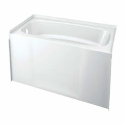 Delta B10513-6030L-WH Bathtub HyCroft 18" H X 30" W X 60" L White White