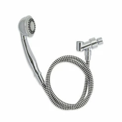Plumb Pak K742CP Handheld Shower, 1.8 Gpm, 3-Spray Function, Polished Chrome, 60 In L Hose