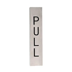 CRL 4EPBSPL Brushed Stainless 4-1/2" Pull Indicator