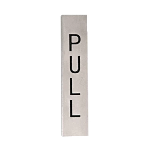 CRL 4EPBSPL Brushed Stainless 4-1/2" Pull Indicator