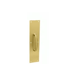 CRL 57PB Polished Brass 3-1/2" X 15" Pull Plate
