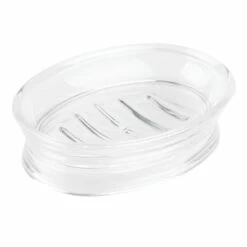 IDesign 45120 Soap Dish Franklin Clear Plastic Clear