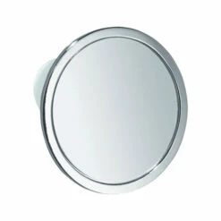 IDesign 67102 Shower Mirror Silver Stainless Steel Silver