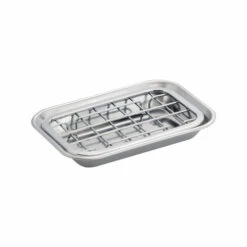 IDesign 73012 Soap Dish Gia Chrome Silver Stainless Steel Chrome