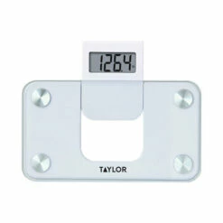 TAYLOR 708640134 Mini Bath Scale 350 Lb Digital White White
