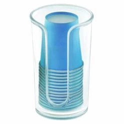 IDesign 38640 Cup Dispenser Clarity Clear Plastic Clear