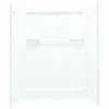 STERLING 62034100-0 Advantage Series Shower Wall Set, 48 In L, 34 In W, 55-1/4 In H, Vikrell, Swirl Gloss, White