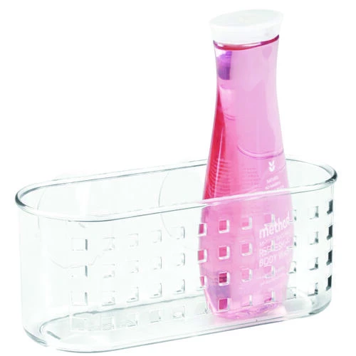 IDesign 41600 Shower Caddy, Plastic, 5.2 In OAW, 4.3 In OAH, 10.2 In OAD