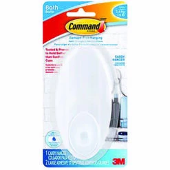 3M Command BATH19-ES Bath Caddy Hanger, 7.5 Lb, Plastic