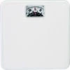 TAYLOR 20005014T Bathroom Scale, 300 Lb Capacity, Analog Display, White, 10-3/4 In OAW, 10.3 In OAD, 1.8 In OAH
