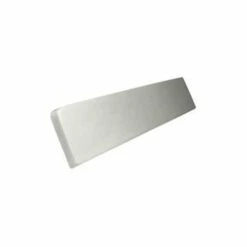 Foremost WW-22R Right Handed Side Splash, 22 In OAL, 3-1/2 In OAW, 3/4 In OAH, Marble, White