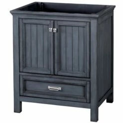 Foremost BABV3022D Brantley Series Bathroom Vanity, 30 In W Cabinet, 21-1/2 In D Cabinet, 34 In H Cabinet, Wood