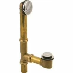 Proplus BD1523 TOE TOUCH WASTE AND OVERFLOW BRASS Finish