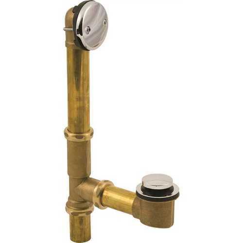 Proplus BD1523 TOE TOUCH WASTE AND OVERFLOW BRASS Finish