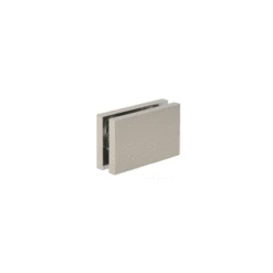 CRL CABS65BN Brushed Nickel 180 With Square Style Clamp - 65"