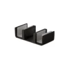 CRL CAMG1MBL Matte Black Replacement Bottom Guide For Cambridge Sliding System