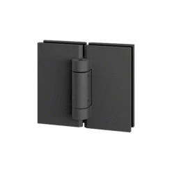 CRL CLS181MBL CLEAR SPACE Matte Black Replacement 180 Glass-to-Glass Hinge