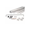 CRL DK147260BA Brite Anodized 72" X 60" Cottage DK Series Sliding Shower Door Kit With Metal Jambs For 1/4" Glass