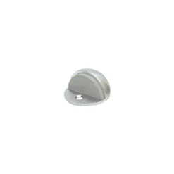 CRL DL2501A Satin Chrome Floor Mounted Low Profile 3/32" Base Dome Stop