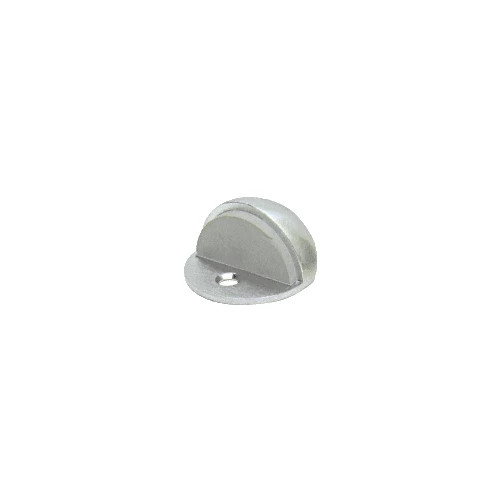 CRL DL2501A Satin Chrome Floor Mounted Low Profile 3/32" Base Dome Stop