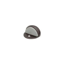 CRL DL2501DU Bronze Zinc Diecast Floor Mounted Low Profile 3/32" Base Dome Stop