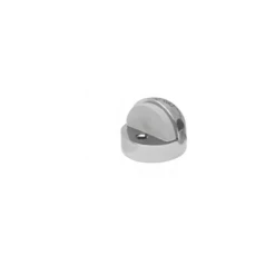 CRL DL2502A Satin Chrome Floor Mounted High Profile 3/8" Base Dome Stop