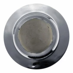 CRL DL2511A Satin Chrome Wall Mounted Convex Type Door Stop