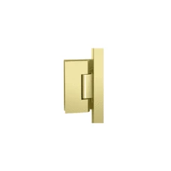 CRL GEN03378BR Polished Brass 78" Geneva Series Jamb Mounted Hinge Kit