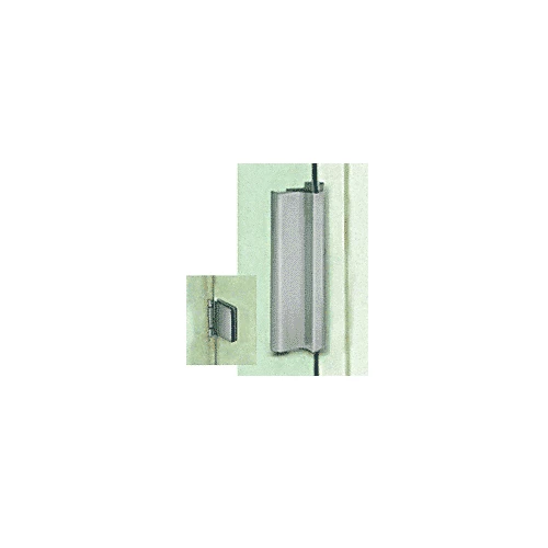 CRL HDK72BN Brushed Nickel 72" High Frameless KD Hinged Door Kit For 1/4" Glass