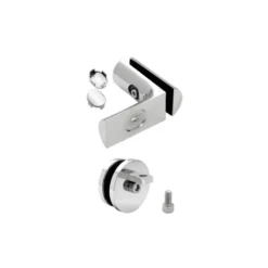 CRL HYDA9CH Chrome Hydroslide 90 Degree Wall-to-Glass Sliding Shower Door Accessory Kit