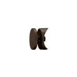 CRL HYDG1800RB Oil Rubbed Bronze Hydroslide 180 Degree Glass-to-Sliding Track Connector