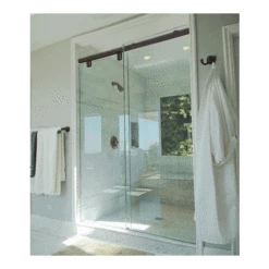 CRL HYDK840RB Oil Rubbed Bronze 84" Hydroslide 180 Degree Sliding Shower Door Kit