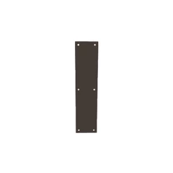 CRL M60310B Oil Rubbed Bronze Push Plate 3-1/2" X 15"