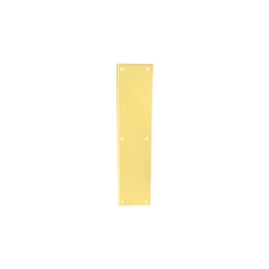 CRL M6033PB Polished Brass Push Plate 3-1/2" X 15"