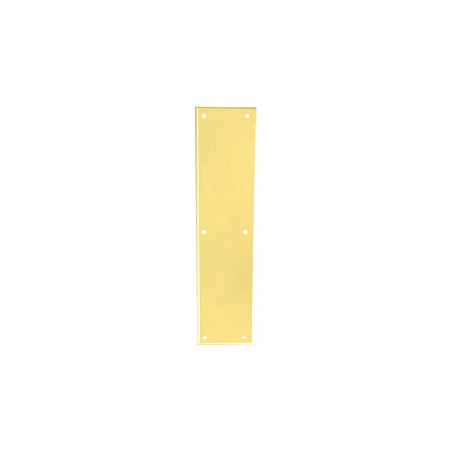 CRL M6033PB Polished Brass Push Plate 3-1/2" X 15"