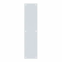 CRL M60428 Clear Anodized Push Plates 4" X 16"