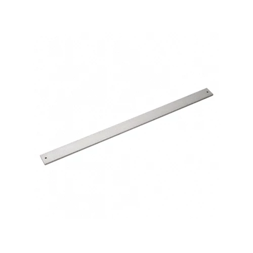 CRL P011110036 36" Satin Aluminum Extruded Aluminum Door Bumper Bars