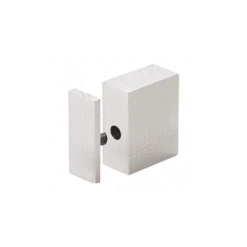 CRL SER90BS Brushed Stainless Serenity Series Sliding Door 90 Degree Accessory Kit