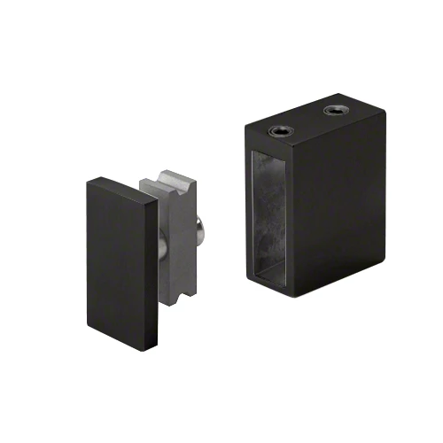 CRL SER90MBL Matte Black Serenity Series Sliding Door 90 Degree Accessory Kit