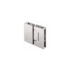 CRL SGM1CH Chrome International Series 180 Glass-to-Glass Square Corner Hinge