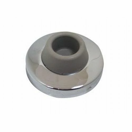 IVES WS406/407CCV US26 WS406/407CCV Concave Wall Bumper, Bright Polished Chrome