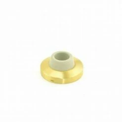 Ives Residential WS406/407CCV US4 Solid Brass 2-1/2" Concave Wall Bumper Satin Brass Finish