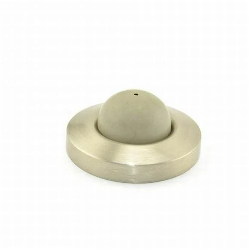 Ives Residential WS406/407CVX US15 Solid Brass 2-1/2" Convex Wall Bumper Satin Nickel Finish