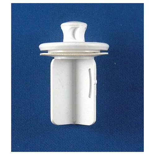 Brixwell P-500wc WHITE LAV STOPPER 1 PC. PER CARD