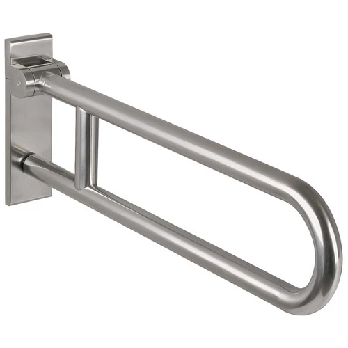 Hafele 988.79.002 Swing-Up Grab Bar, Stainless Steel HEWI 805 Series, (27 9/16") 700 Mm Length