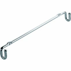 Hafele 540.02.194 Mounting Bracket, For Laundry Hamper 540.02.112 And 540.02.121 Chrome-plated Chrome Plated, Chrome Plated